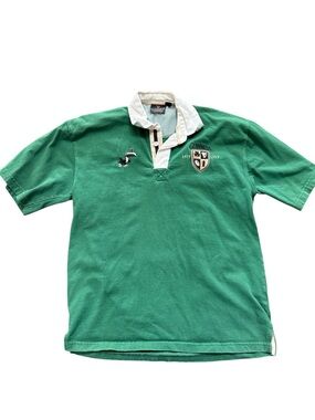 Guinness Emerald Green Polo Sz Large toucan
